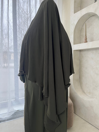 Extra Langer Khimar Jazz - Crêpe